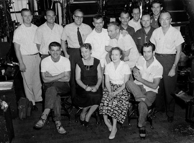 The Linotype Crew - what year was this?