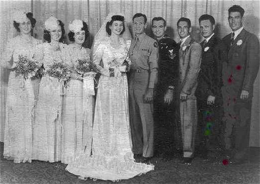 Butch and Helen Karch, June 24, 1945