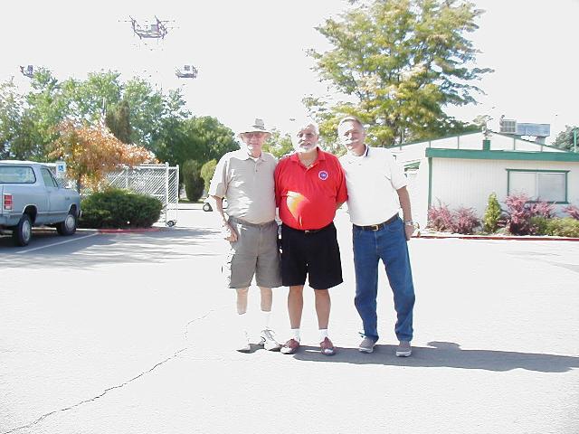 Old Golfers: Wayne Smith, Earl Cole and Don Peek